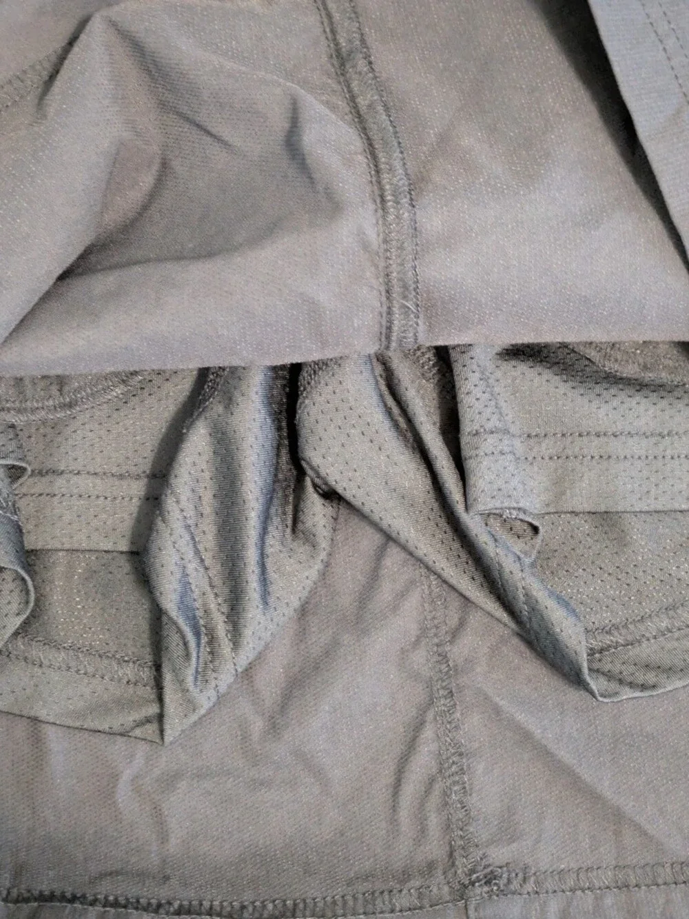 Eddie Bauer Women's Medium Black Cargo Skort Hiking Trail Stretch Mesh Lined M